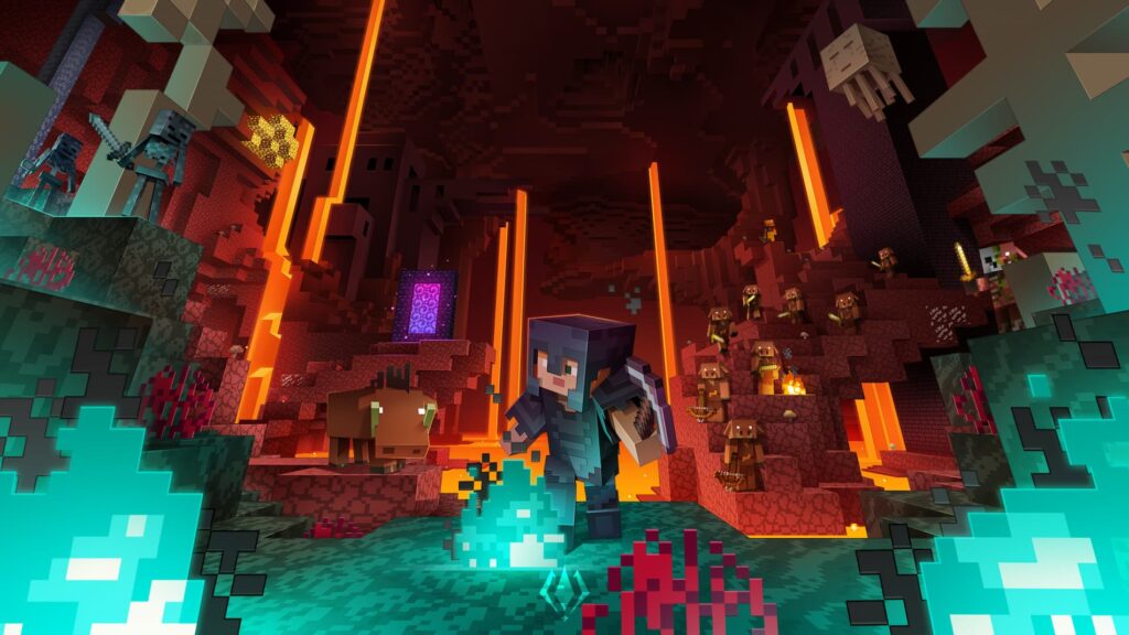 Historic change in Minecraft after 4 years
