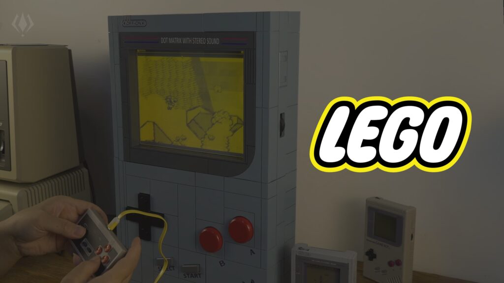 A LEGO Game Boy…But on a giant size!