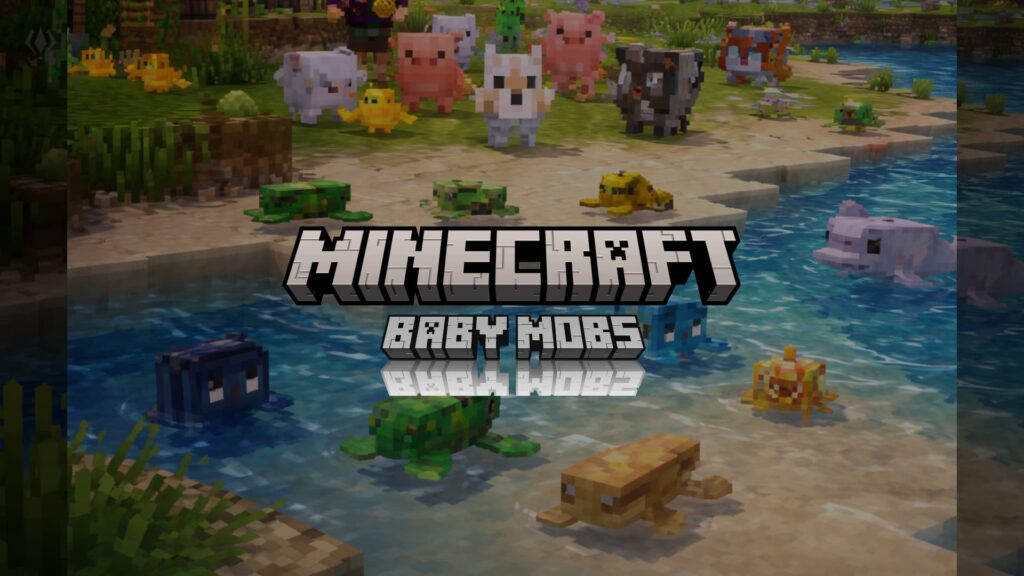 Minecraft adds new baby mob variants!