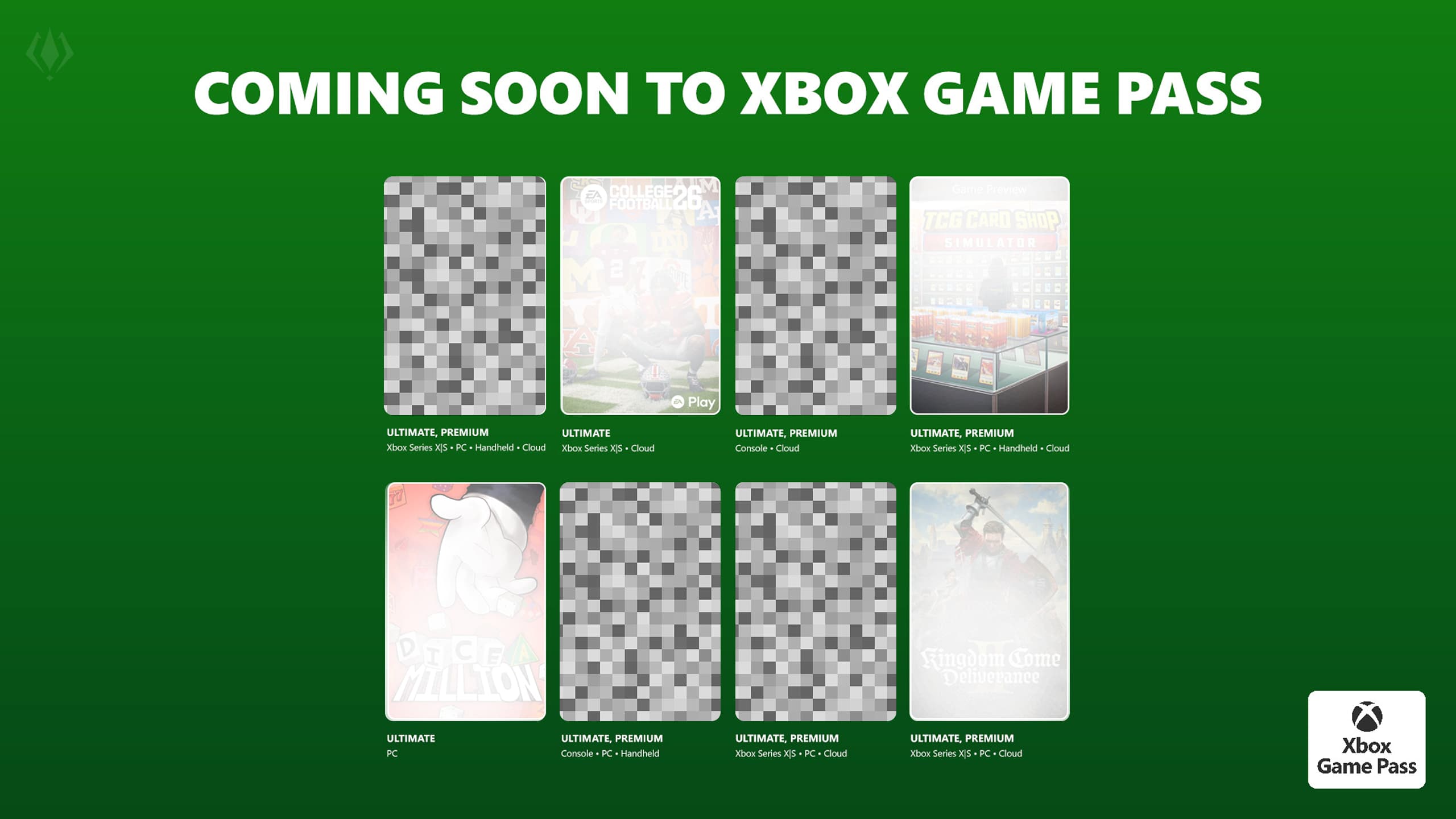 Xbox Game Pass February 2026 2nd wave of games revealed