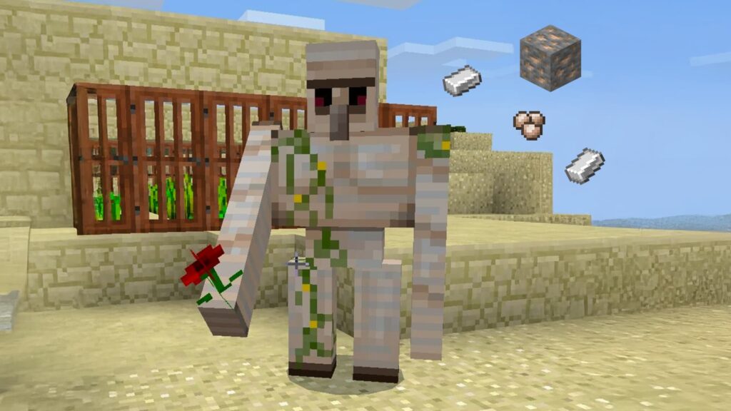 How to build an Iron Farm in Minecraft?