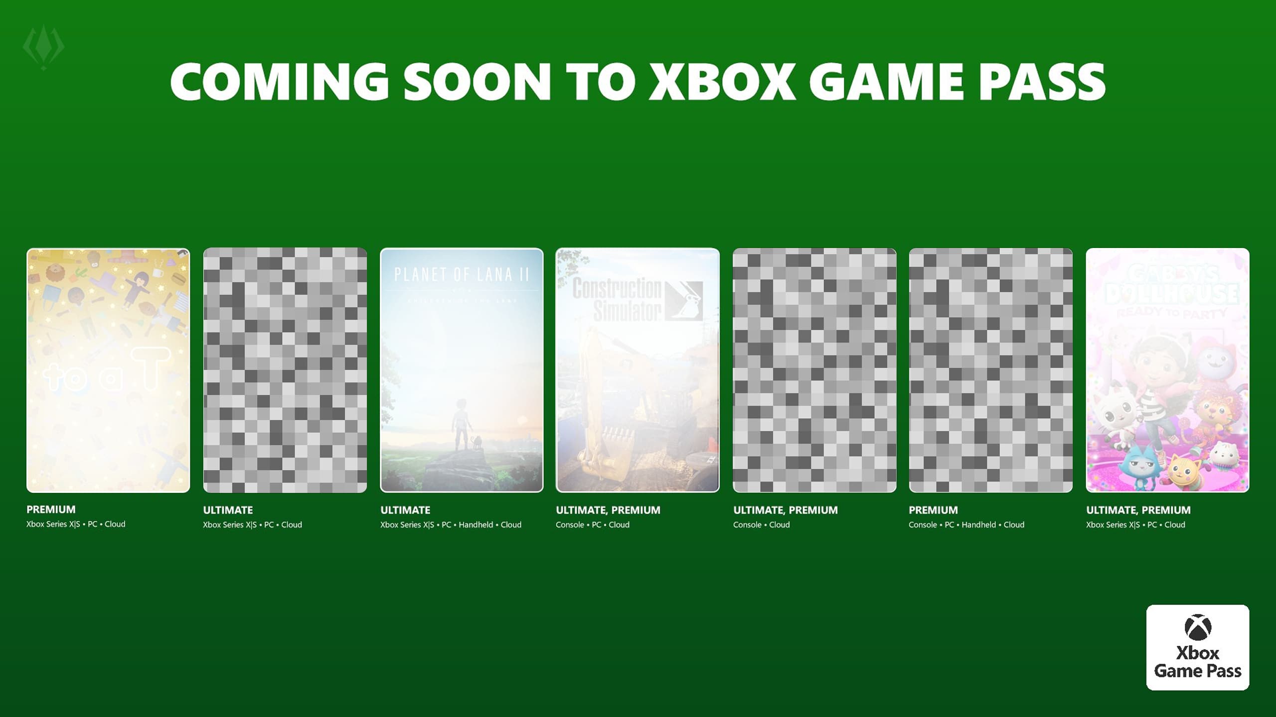 Xbox Game Pass March lineup Revealed