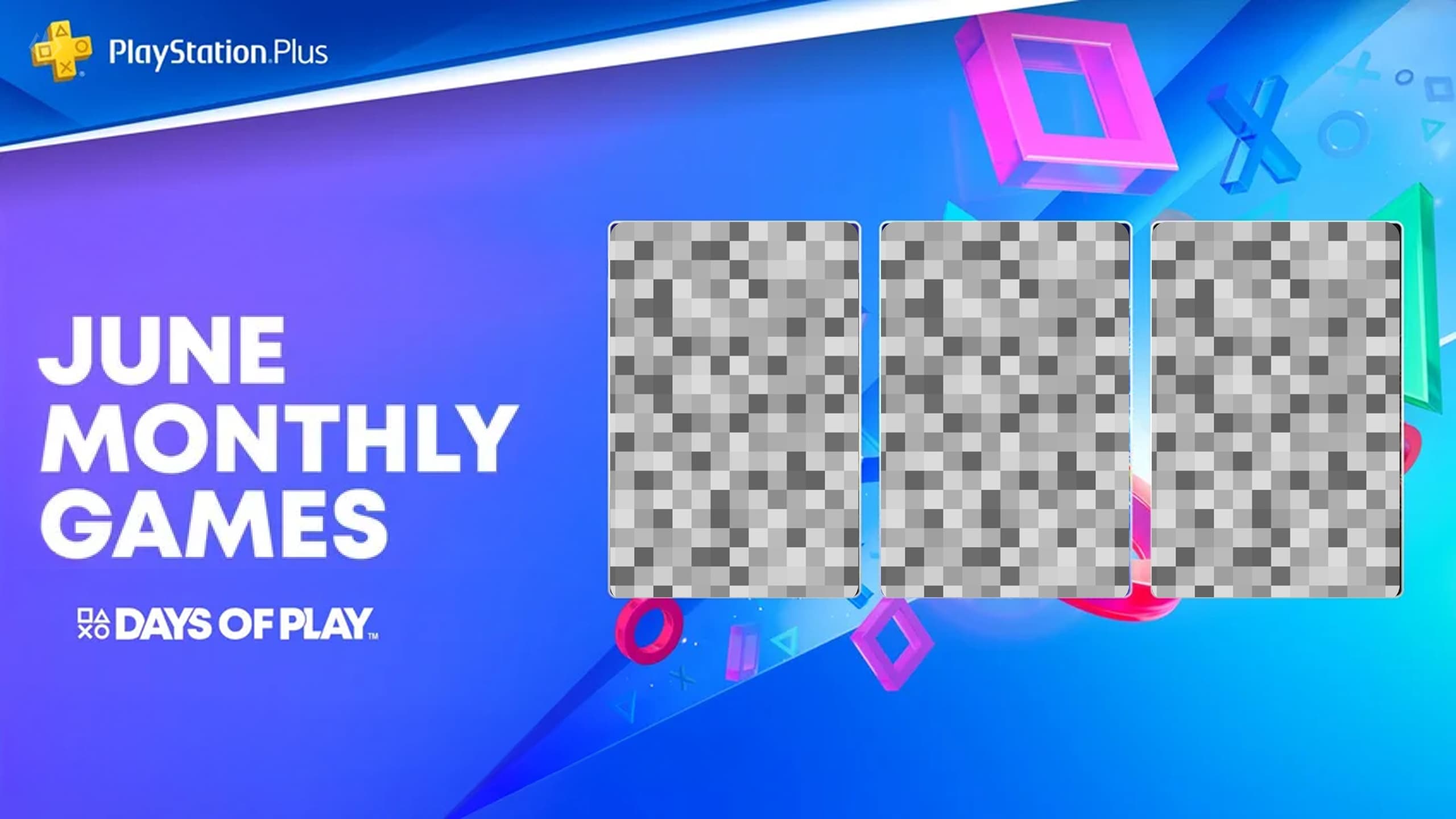 PlayStation Plus monthly games for June revealed