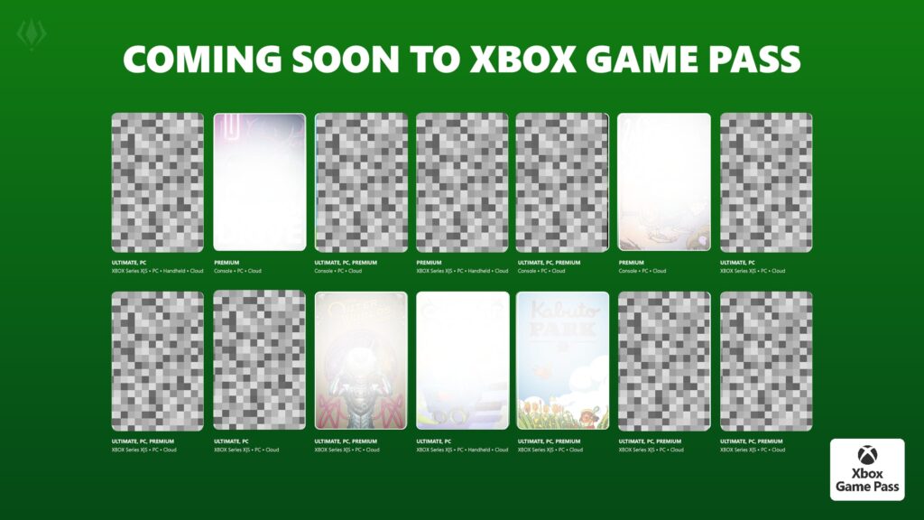 Xbox Game Pass May Wave 2 lineup revealed